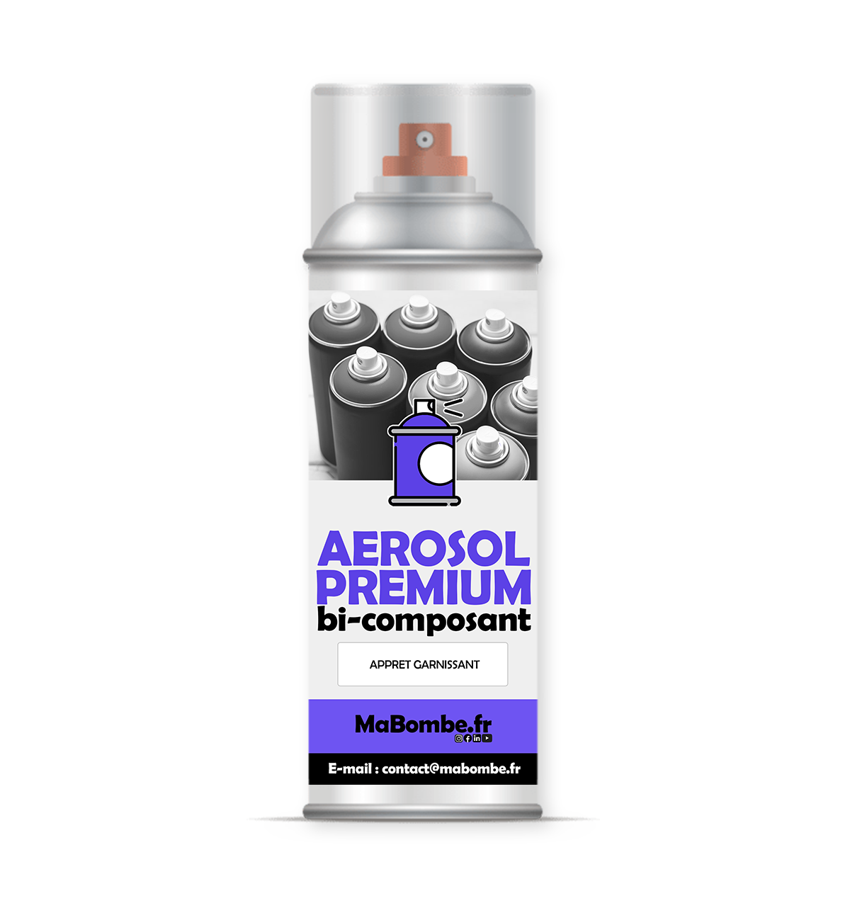 Aérosol Apprêt Garnissant
